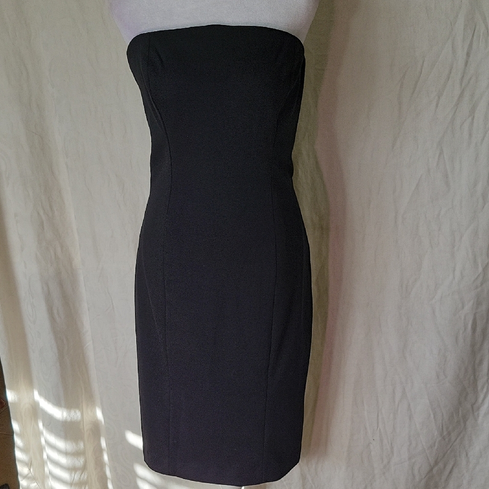 Spiegel Classic Black Strapless Dress